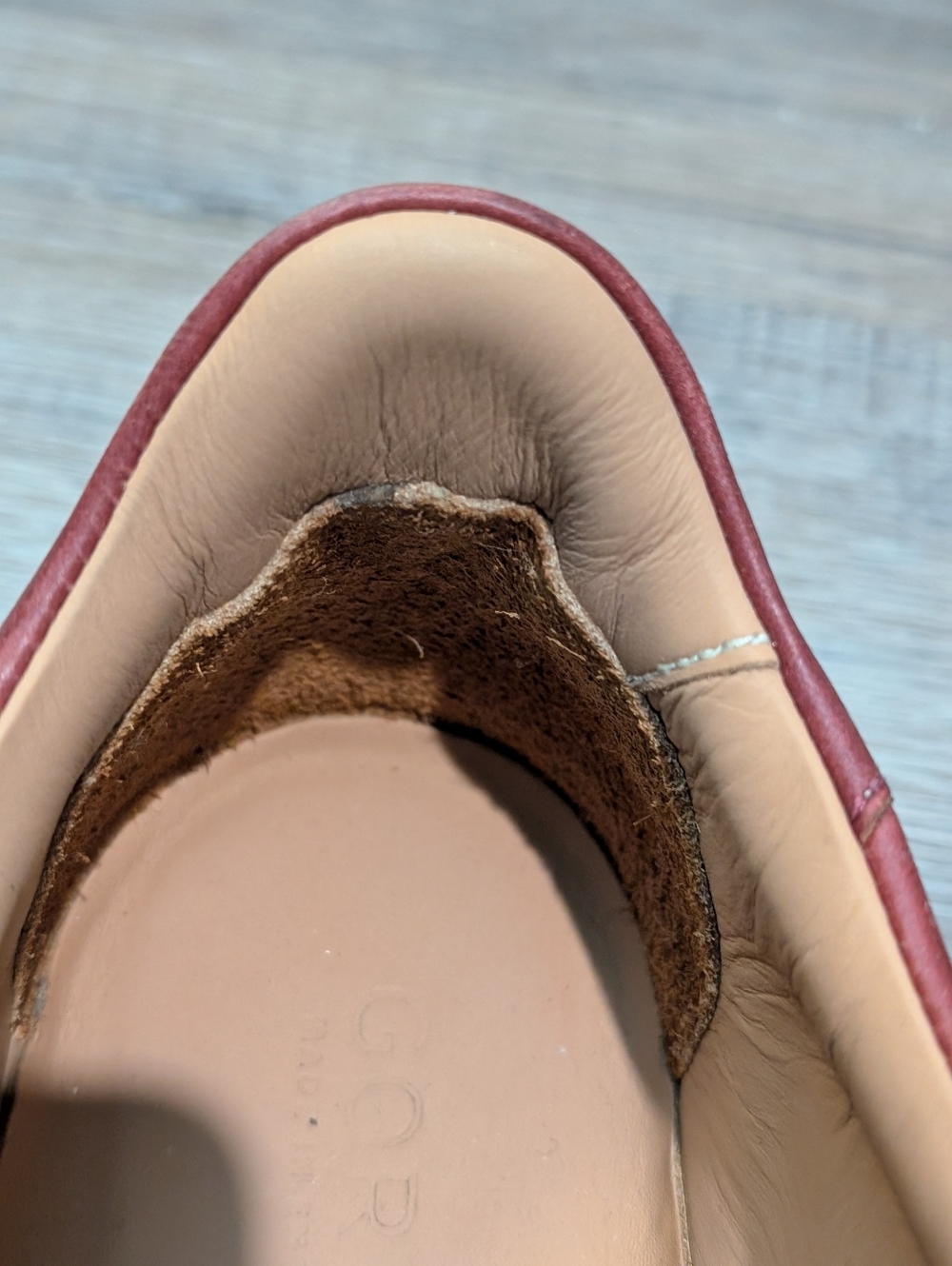 Goral and Son Low Top Leather Sneaker Burgandy-Brown Color - May Run Small - Picture 8 of 16